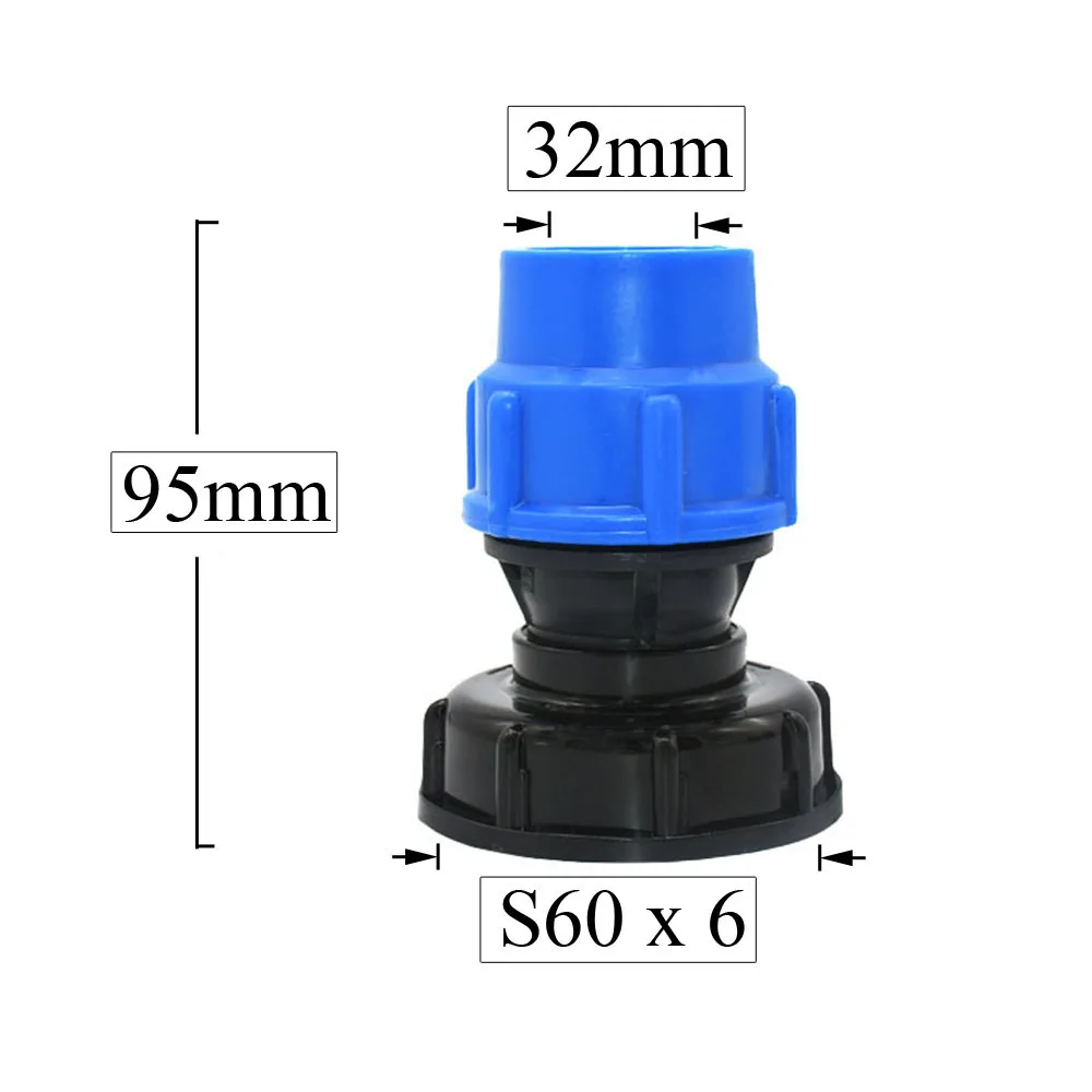 20/25/32mm Pe Tube Tee Connector Reducing Water Splitter DN15 DN20