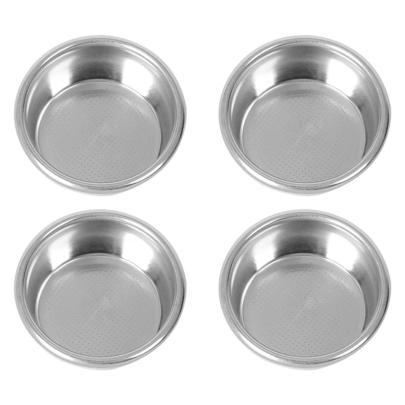 Cestello Filtro Da 4 Pezzi Da 54Mm Per Breville Sage 870/875/878/880 54Mm Filtro Semiautomatico Con Maniglia Senza Fondo Per Macchina Da Caffè