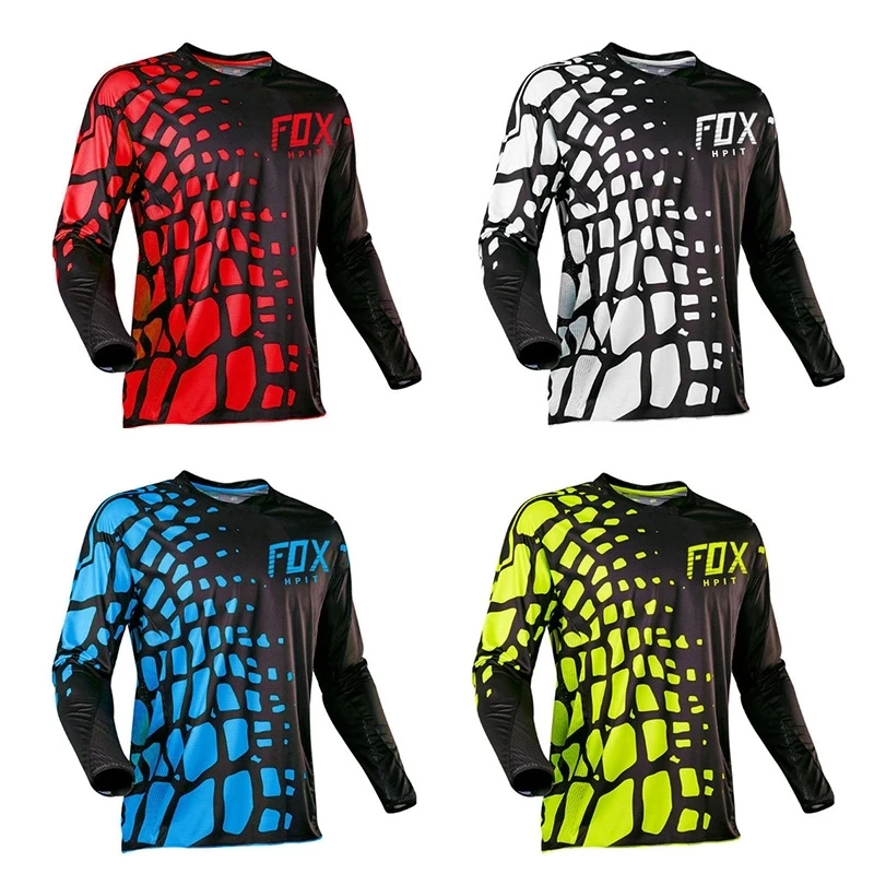 2022 camisa de downhill masculina hпитfox горный велосипед mtb off-road dh Спортивная одежда для