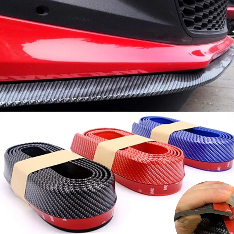 For Infiniti auto 2.5m Car Front Bumper Lip Spoiler Protector Side Skirt Prevent scratches and abrasions. Anti collision