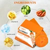 Carrot Soap for Skin Cleaning Stains Skin Soap Bar with Vitamin E for Body and Face Use Facial Cleanser Unisex Valentine's Day 3
