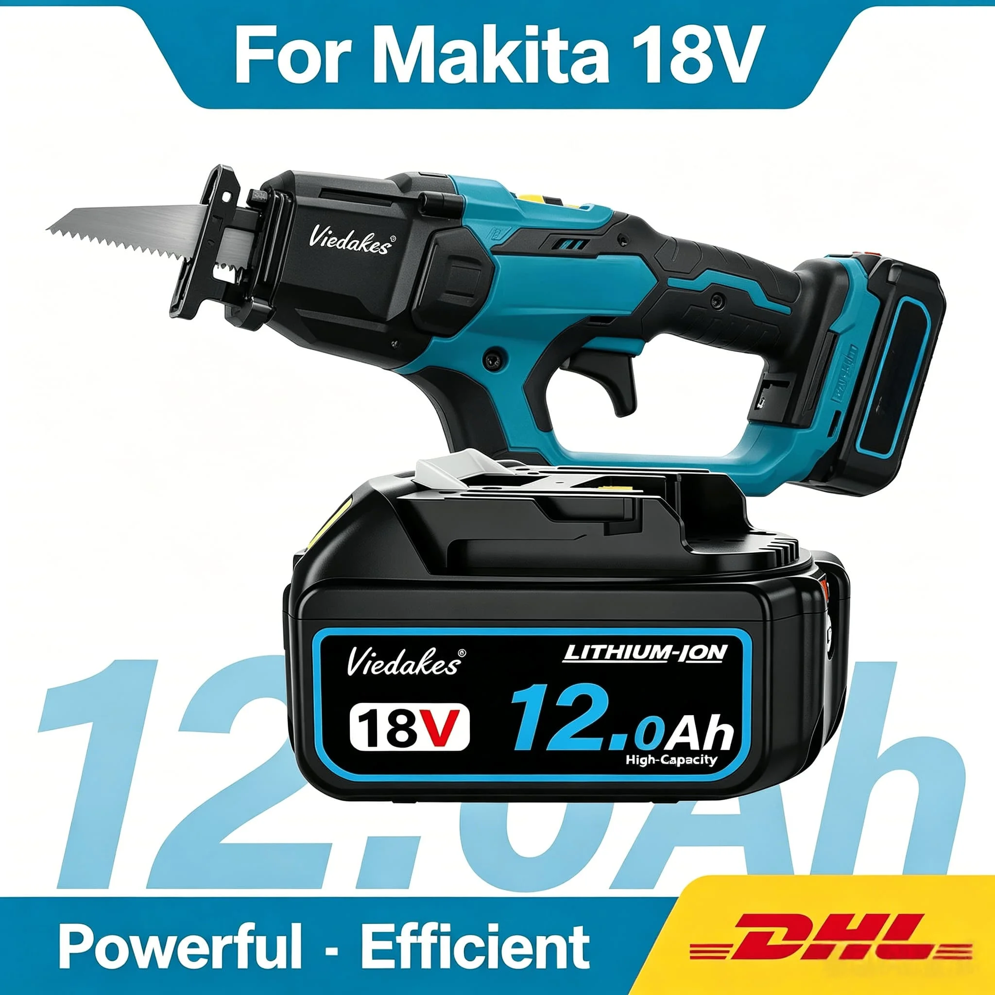 ✨Replacement Battery For Makita 18V 10Ah BL1815B BL1840B BL1850 Cordless Equipment Battery аккумулятор для инструмента макита
