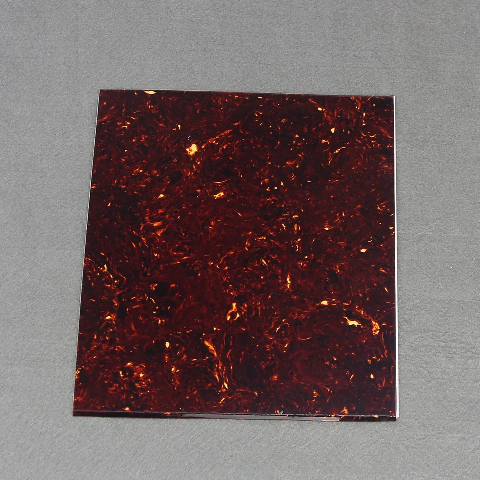 Foglio Per Pickguard Foglio Battipenna Per Chitarra - Materiale Plastico Nero 43,5x29 Cm Per Fai Da Te Materiale Plastica