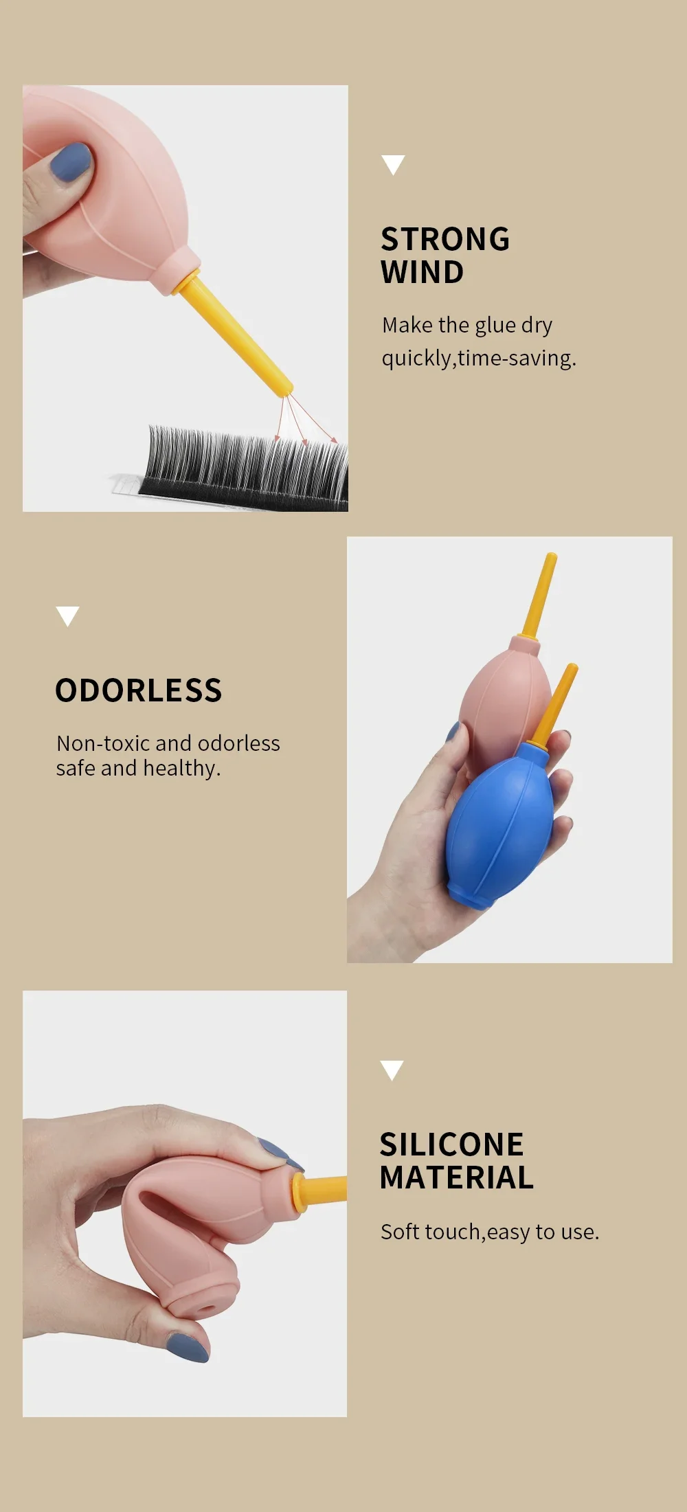 eyelash air blowers