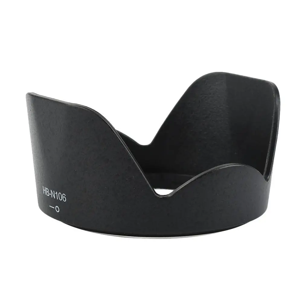 Description Picture 2 of itemCamera Lens Hood HB-N106 Bayonet Mount for Nikon D3500 D5600 With AF-P DX Nikkor 18-55mm f/3.5-5.6G VR 55mm Filter Lens