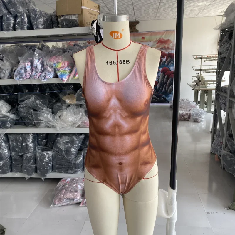  Caliente divertido borat impreso mujeres pecho pelo traje de  baño verano traje de baño broma bañador ropa de playa, Dn03873 : Ropa,  Zapatos y Joyería