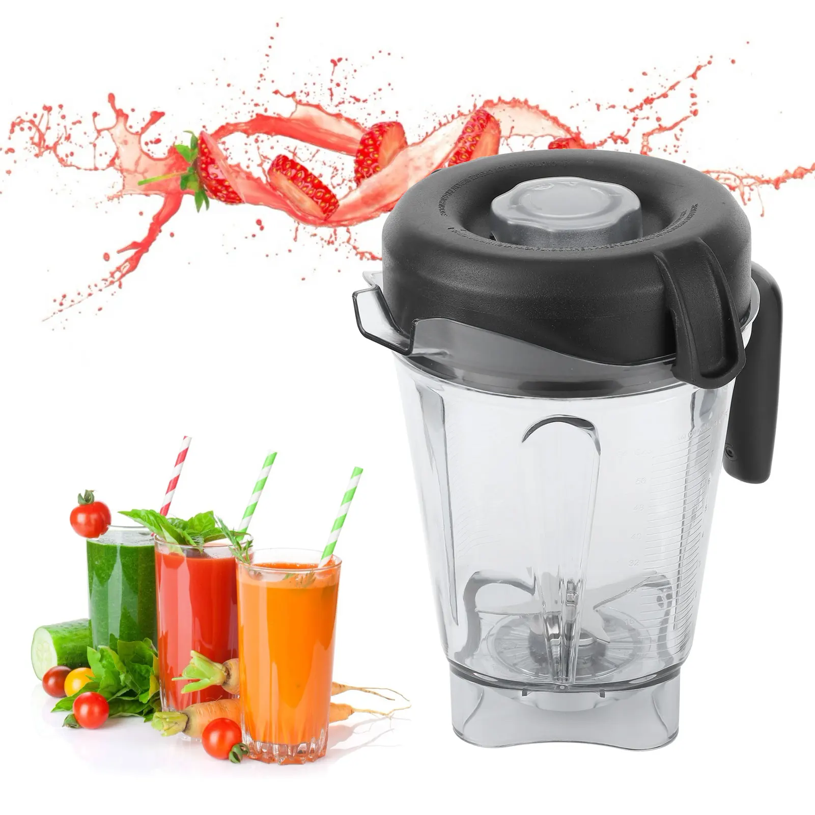 For Vitamix 5300 Blender Pitcher 64Oz Container Replacement Parts Fits For Vitamix C-Series/G-Series Blenders 3