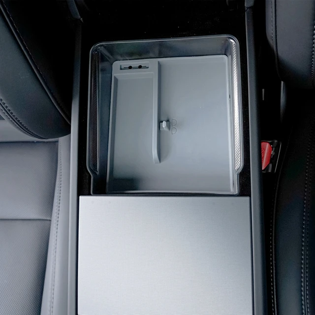 For Tesla Model 3 Highland 2024 Center Console Armrest Storage Box  Organizer Interior Replacement - AliExpress
