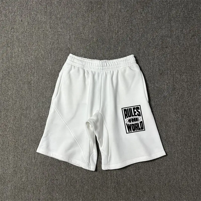Fashion Street Summer Men's Shorts Printed Bottom Shorts Elastic Jogging Sports Loose Slim Fit Men's Y2k Harajuku sports shorts