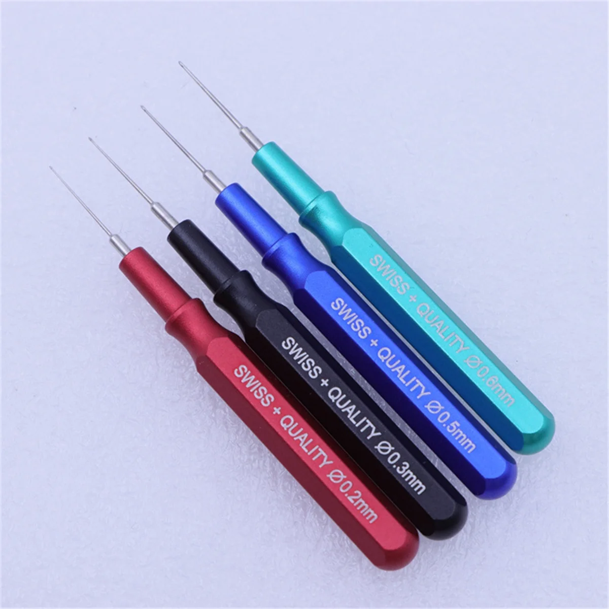 A04R-Watch Special Oiler Pen Precision Pointing Oil Pen Metal Handle Watch Repair Tool 4pcs
