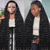 Deep Wave 13x6 Hd Lace Front Human Hair Wig 40 Inch 200 Density Water Wave 13x4 Frontal Wig Hd Lace Women Curly Wigs Human Hair 2