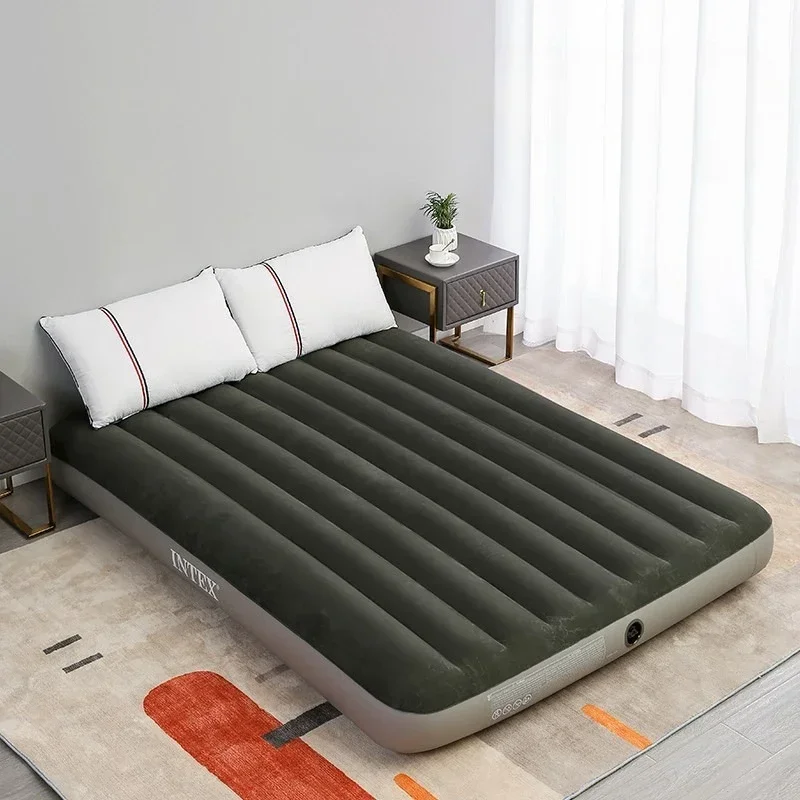 Intex Colchón Hinchable Individual Talla M Plus Mid-Rise Comfort Gris