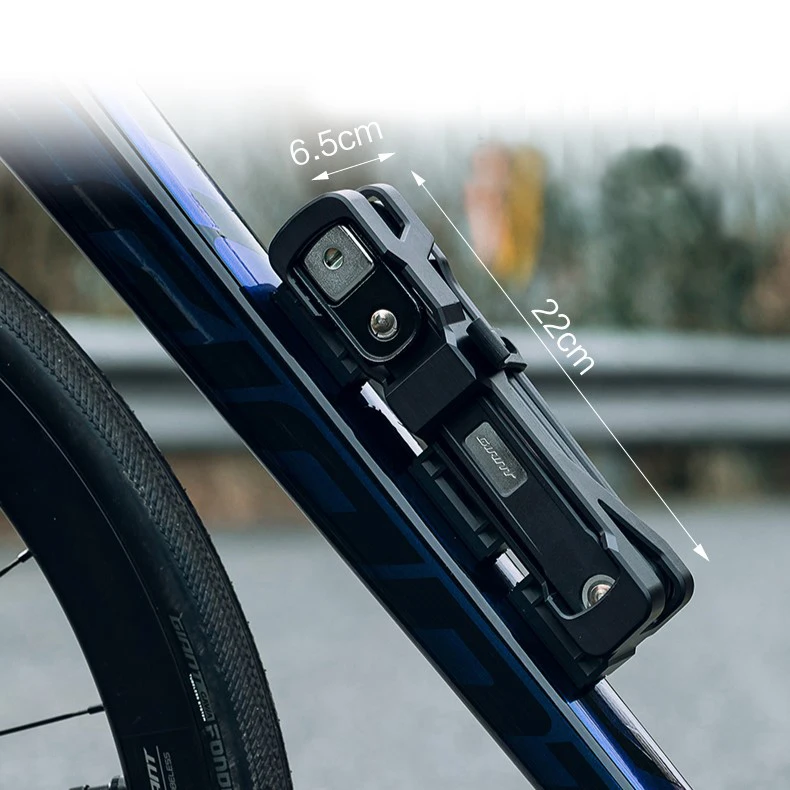(GIANT)Guardian F six section folding lock bicycle anti-theft car lock storage portable bicycle accessories 20CR alloy steel