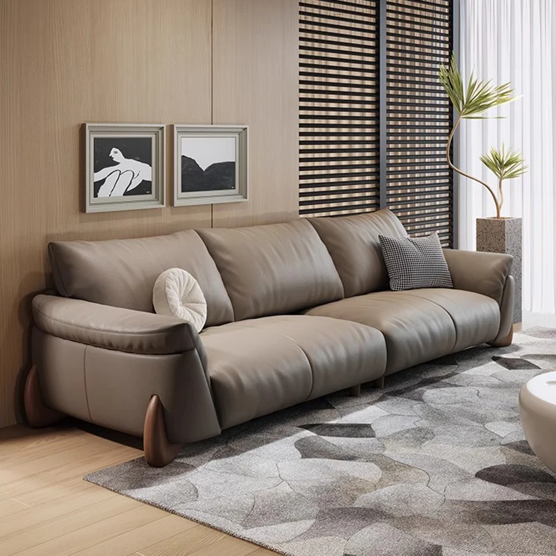 

Puffs Individual Living Room Sofas Recliner Bed Floor Leather Living Room Sofas Luxury Sectional Sofas Camas Salon Furniture