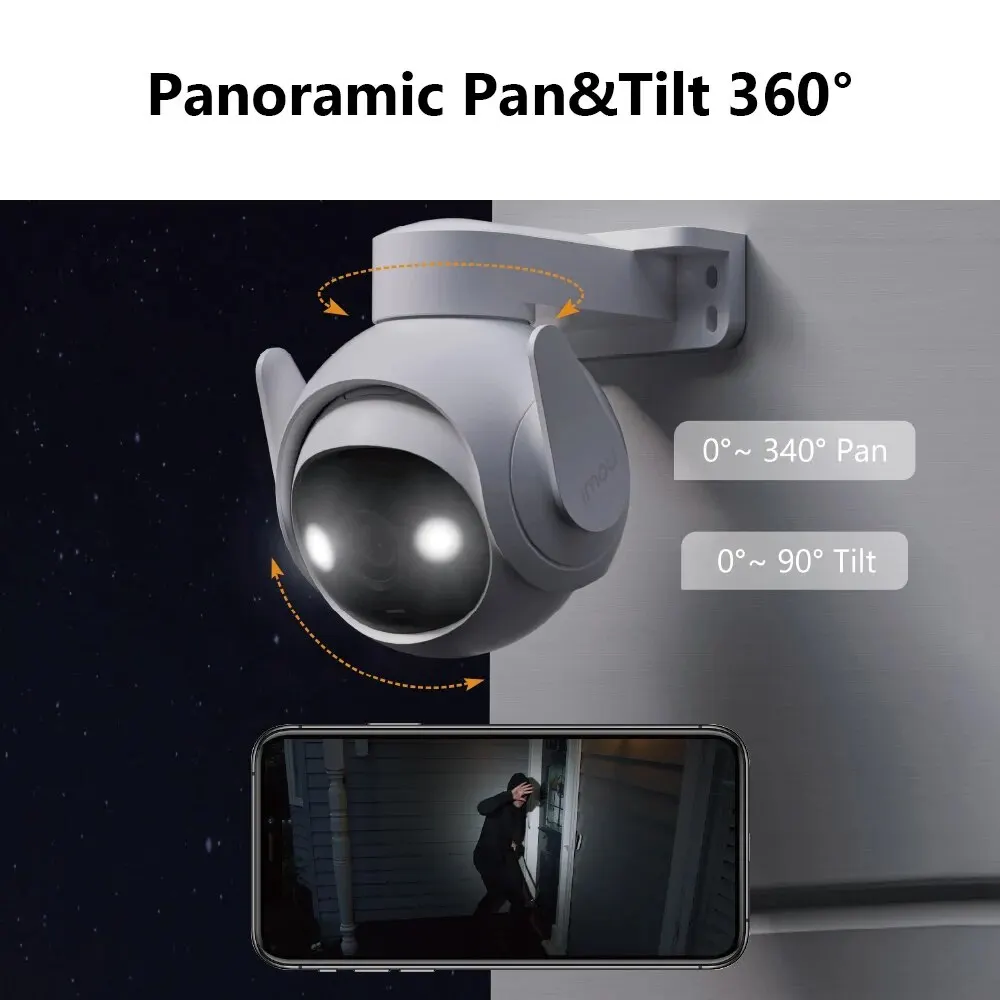 IMOU  ߿  ī޶, AI Ʈ , ΰ  , IP66 ߰ ð,  ȭ, 2 3MPWi-Fi