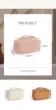 Personalized embroidery cosmetic bag organ pillow bag multi-layer travel tote cosmetic case cosmetic storage bag 5
