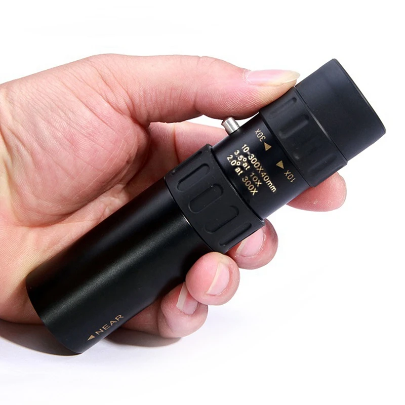 10-300*40 HD Monocular Telescope Long Range Zoom For Outdoor Hunting Camping Tourism High Power Compact Monocular for Adults Kid 2