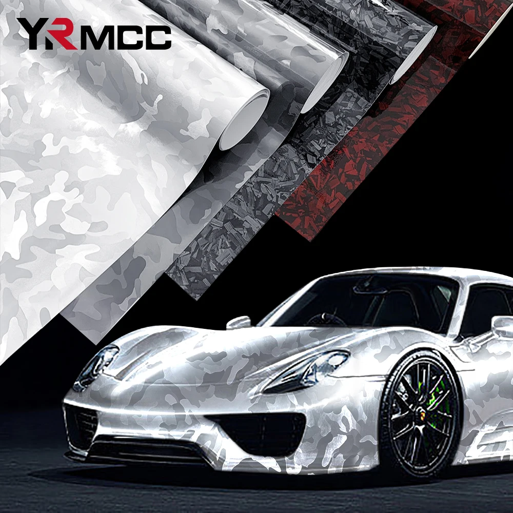 Forged-Carbon-Fiber-Film-Car-Wrap-Vinyl-Roll-Ghost-Silver-Flower-Carbon ...