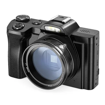 5K 촬영 마이크로 DSLR 카메라, 고화질 디지털 카메라, 전자 플래시 카메라, 가정용 흔들림 방지 생일 선물