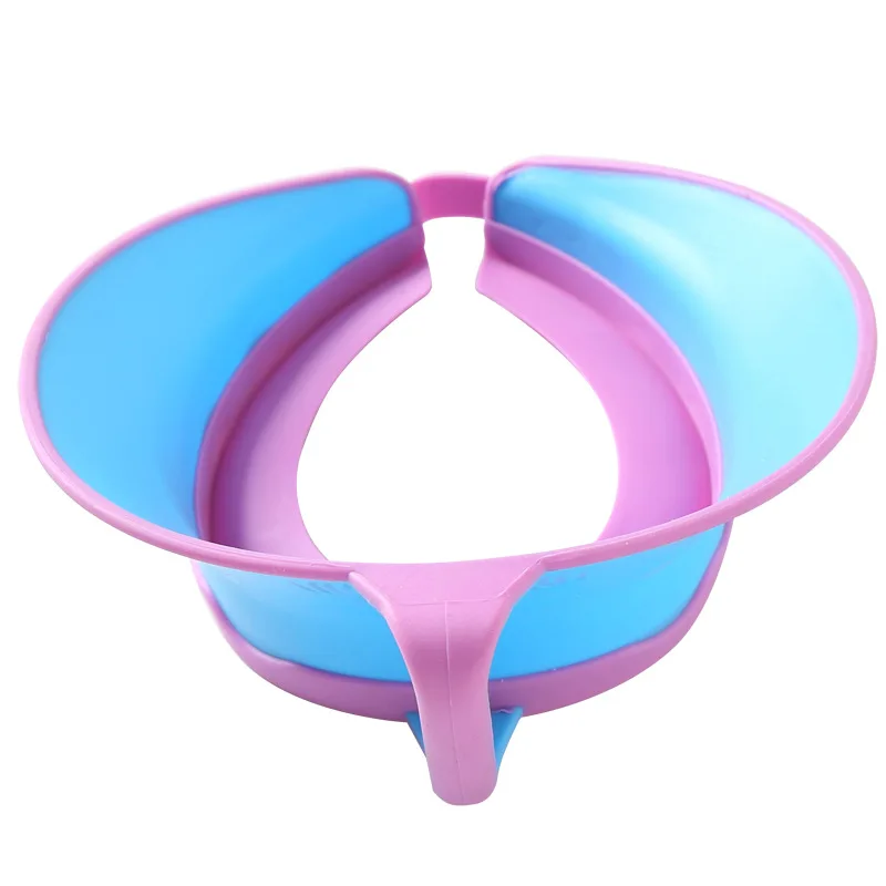Hair Wash Shampoo Shield Waterproof Splashguard for Infant Children Baby Kids Bath Visor Hat Adjustable Shower Protect Cap