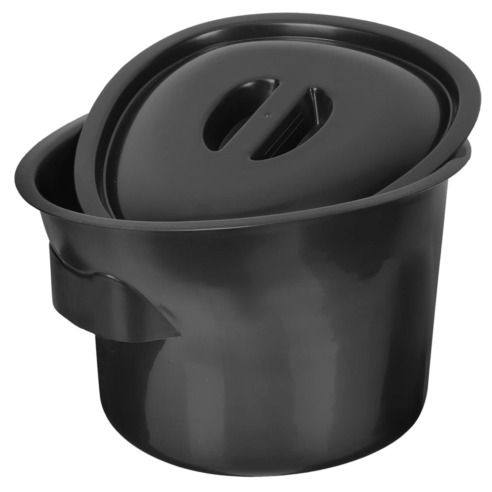 

Travel Urine Pot Chamber Pot Plastic Spittoons Urine Bedpan Lid Portable Toilet Adult Potty High Angle Pregnant Woman