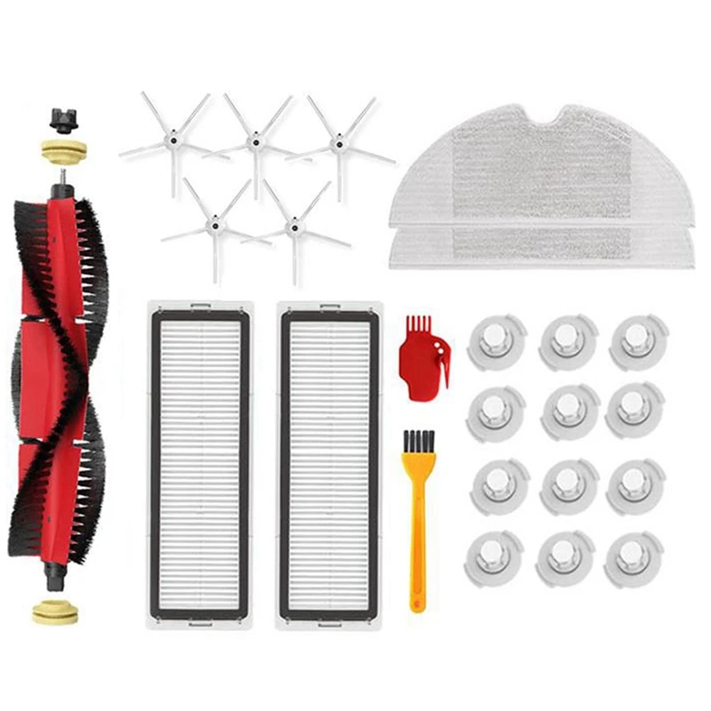 Chuancheng Roller Main Brush Cover per Xiaomi Mi Robot S55 S5 S51 S52 S5 MAX S6 Pure S6 MAXV T6 T4 Aspirapolvere Accessori Parti