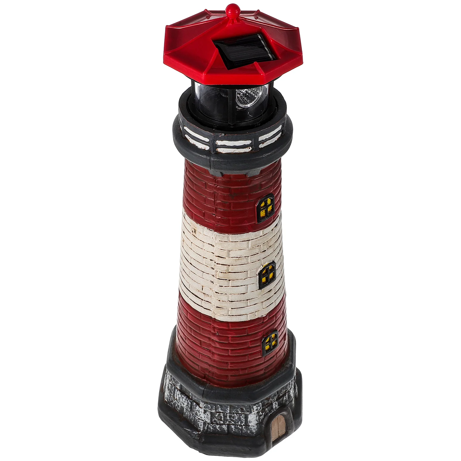 

Solar Powered Lighthouse 15 Tall Solar Lighthouse Rotating Beacon Outdoor Solar Led Rotating Lighthouse Light Lighthouse