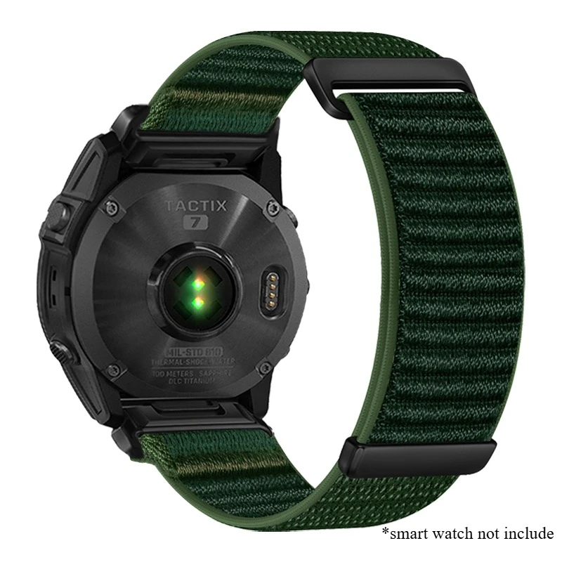 Woven Nylon Strap Bracelet – QuickFit Adjustable Band in Three Sizes