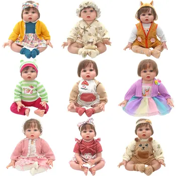 New Doll Clothes For 20-22Inch Baby Doll 50-55cm Reborn Babies Doll Clothes 1