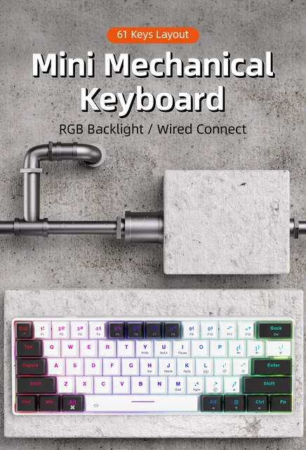 DAREU 日本語配列 RGBキーボード 本体 DAREU 日本語配列 RGBキーボード 本体