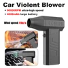 Mini Turbo Jet Fan Adjustable wind speed Electric Air Duster Type-C Charging Strong Winds 41m/s Brushless Turbo Jet Blower 1