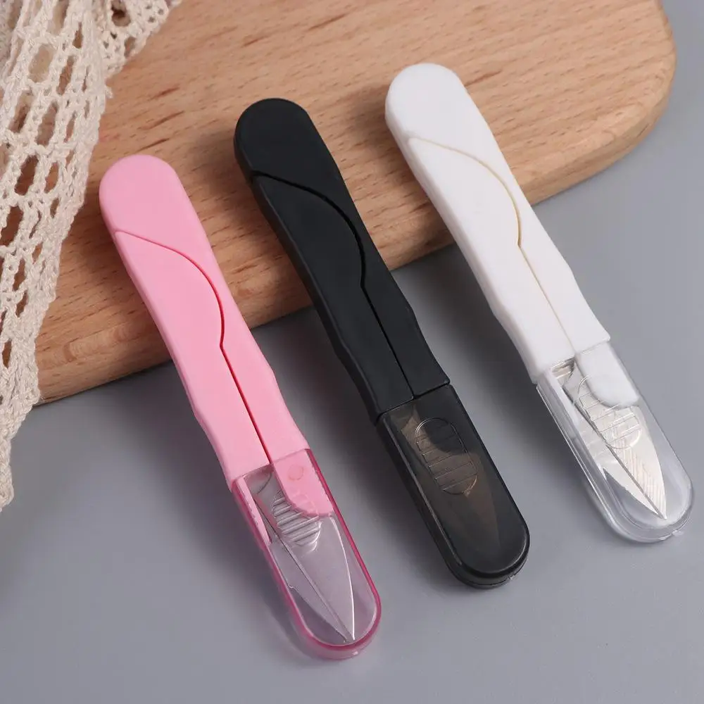 

Scissors Thread Clippers Cross Stitch Metal U Shape Yarn Shears Mini Sharp Tailor