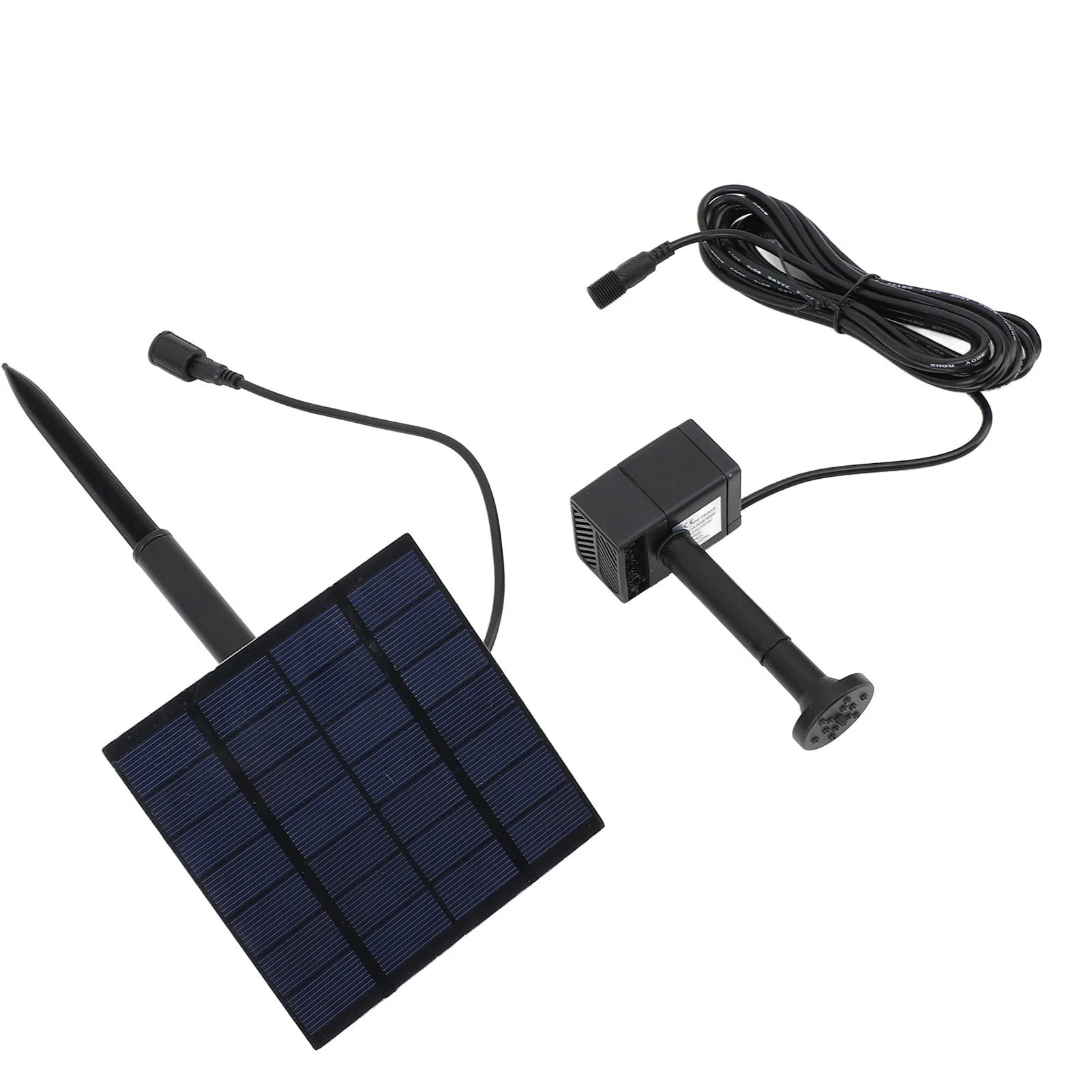 Solar Powered Water Pump Kit Powerful Jet Watering Pond Pump for Bird Bath Garden Backyard Pool Fish Tank