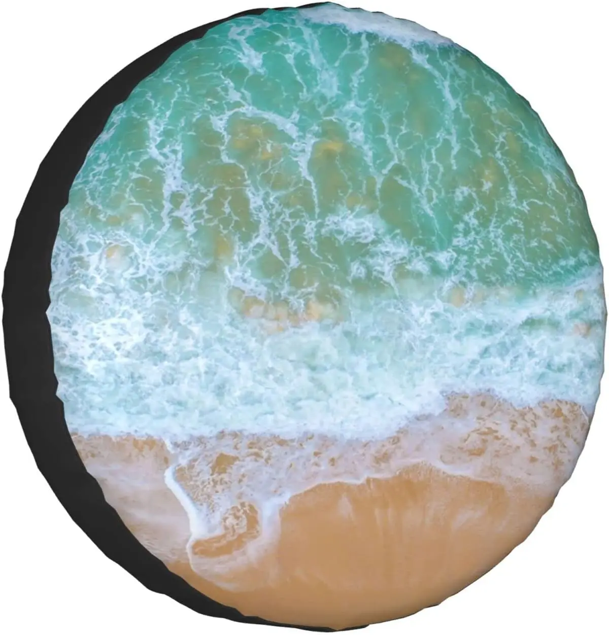 

Spare Tire Cover Universal Portable Tires Cover Beautiful Beach Car Tire Cover Wheel Protector Weatherproof and Dust-Pro