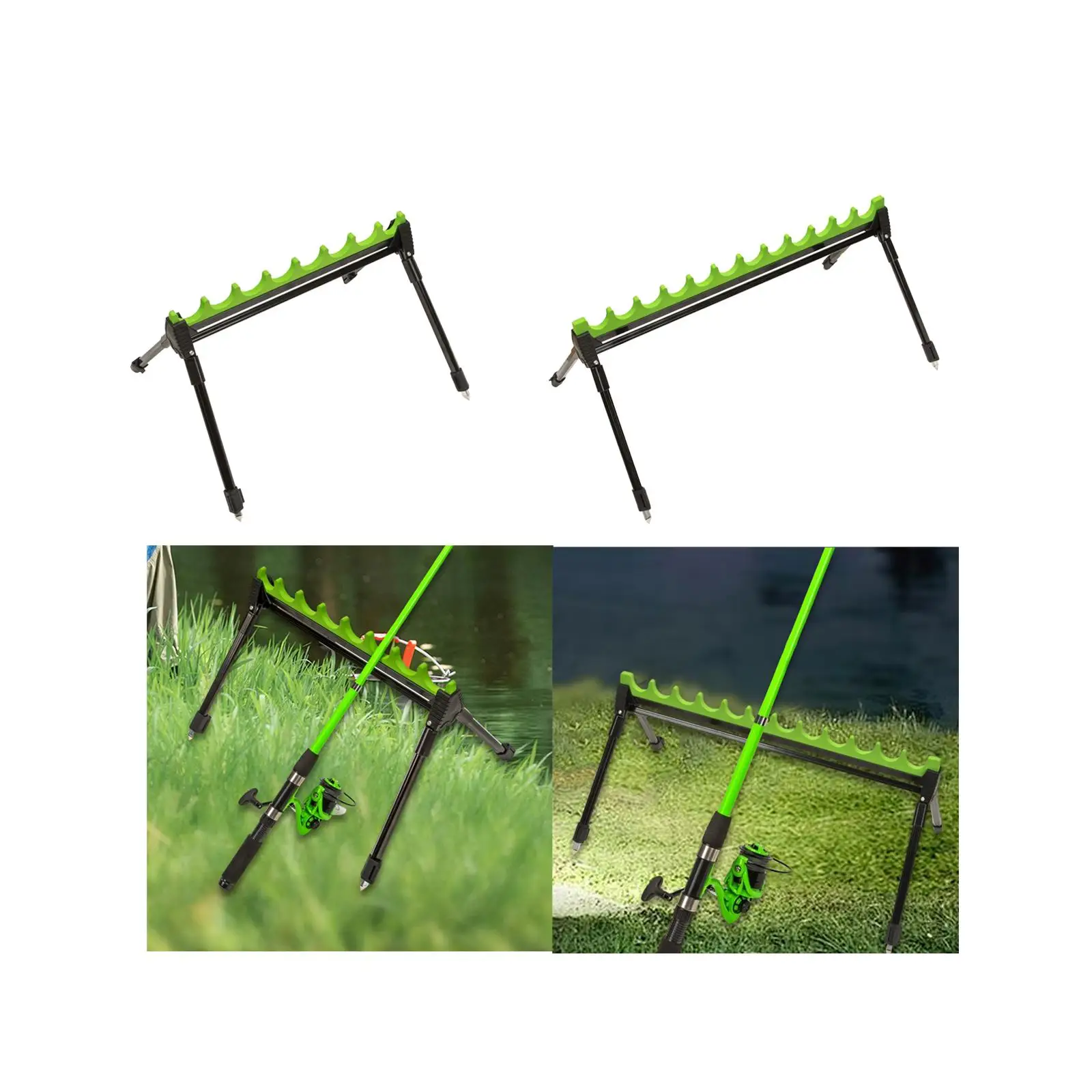 다목적 휴대용 개폐식 지지대, 하이킹 자동차 트럭 왜건 차량용, 설치 용이, 공간 절약