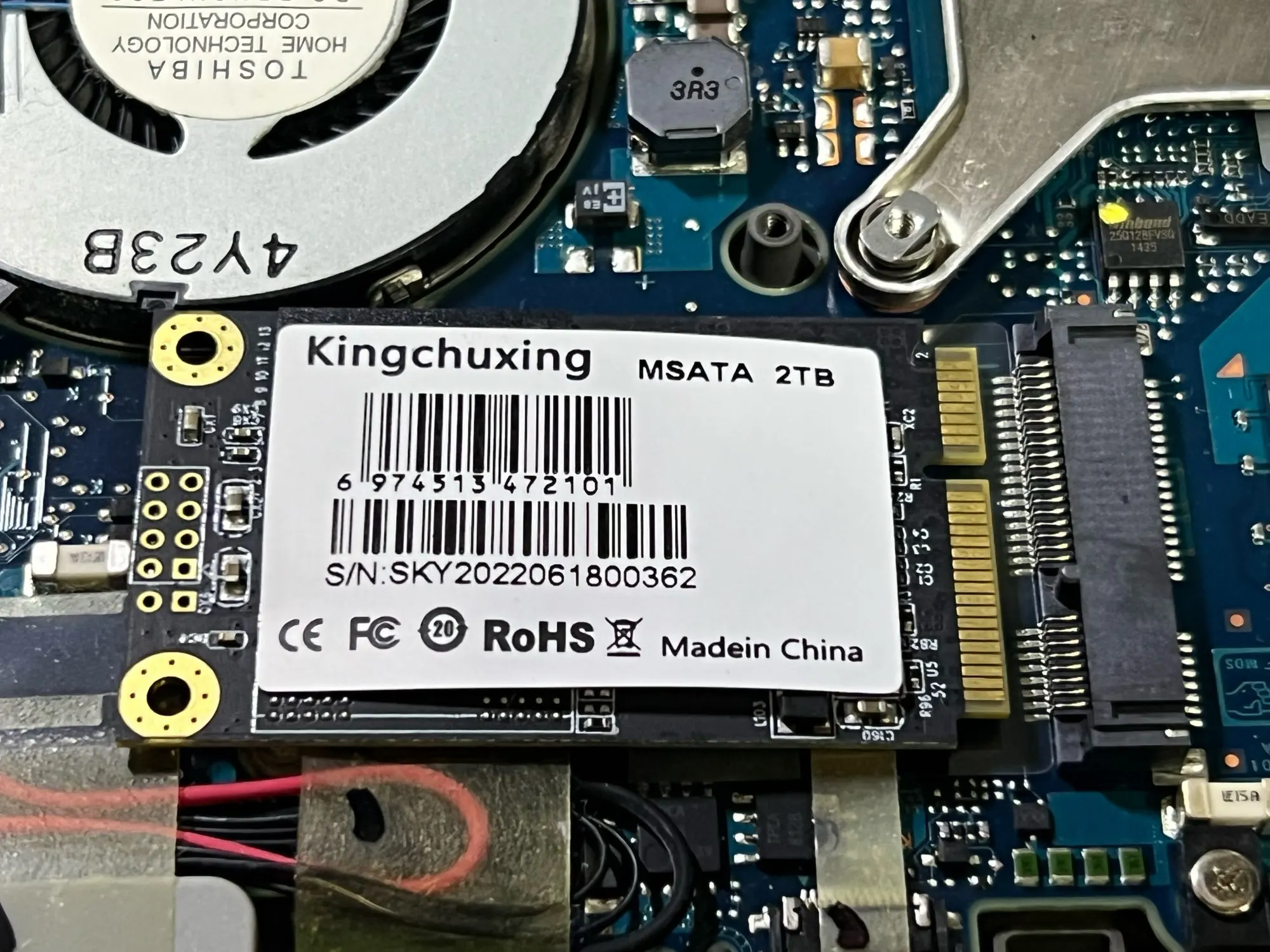 Kingchuxing ssd MSATA SSD 2TB celistvý konstatovat kotouč 1TB 512GB 256GB 128GB natvrdo pohon pro notebooky notebook SSD52777