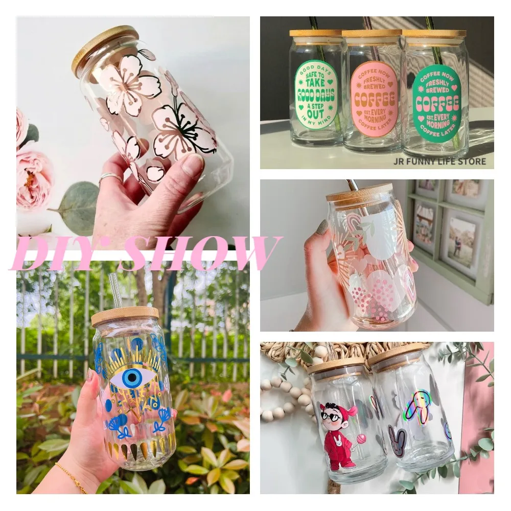 Coffee Glass Cup Glass Mug Heat Resistant Coffee Glass Cup Glass Measuring Cup Glass Tea Cup Glass Tumbler Glass Whiskey Cup Glass Coffee Mug Glass Straw Cup Glass Cup 550ml/400ml Glass Cup With Lid and Straw Transparent Bubble Tea Cup Juice Glass Beer Can Milk Mocha Cups Breakfast Mug Drinkware