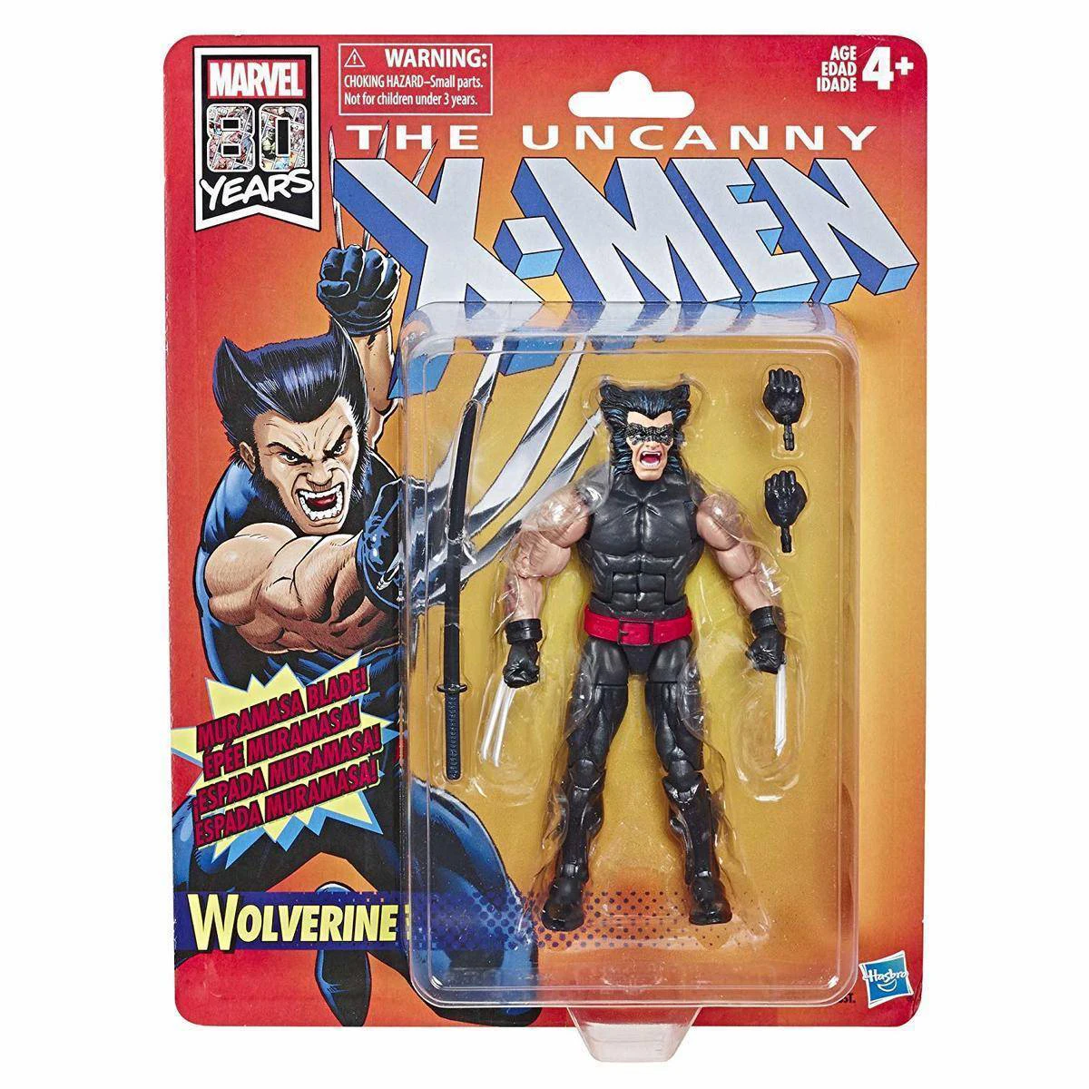 thumbnail image 1 of Figuras de acción de 6 pulgadas de Hasbro Marvel Legends X-Men Wolverine, Beast, Storm, Deadpool, Silver Samurai y Apocalypse, 1 of 5