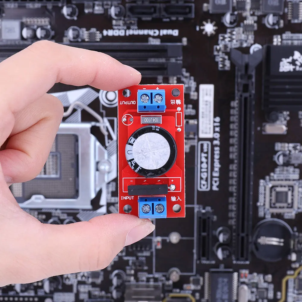 Rectifier Filter Power Supply Board with LED Indicator AC To DC Transformer AC To DC Single Power Supply Board
