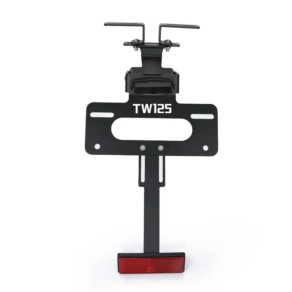 번호판 홀더 LED 브레이크 라이트 오토바이 액세서리 테일 깔끔한 펜더 제거기 YAMAHA TW125 TW 125 1999-2004 2003