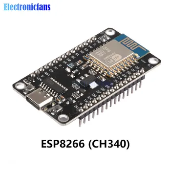 ESP8266 szeregowy moduł bezprzewodowy CH340 NodeMcu Lua V3 ESP-12E płytka prototypowa IOT WiFi z portem Micro-rodzaj USB-C dla Arduino