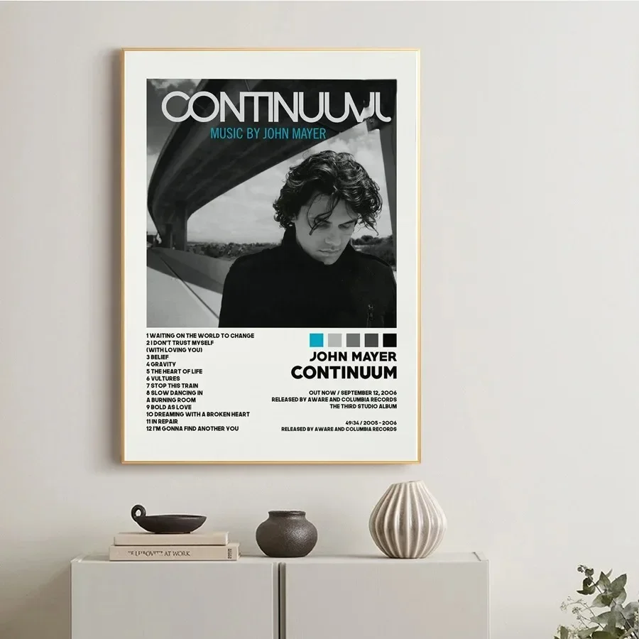John Mayer Poster Peinture Décorative Sur Toile Art Mural Pour Salon, Chambre à Coucher, Poster D