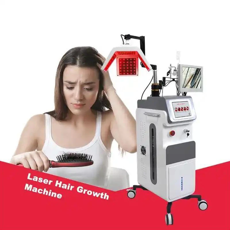 650nm Diode Laser Anti Hair Loss Beauty Instrument for Hair Loss Treatment Regenerated Hair Growth and Baldness Reduction Equipm laser diode ml101j27 660nm 650nm 130mw pulse 350mw to 18 5 6mm