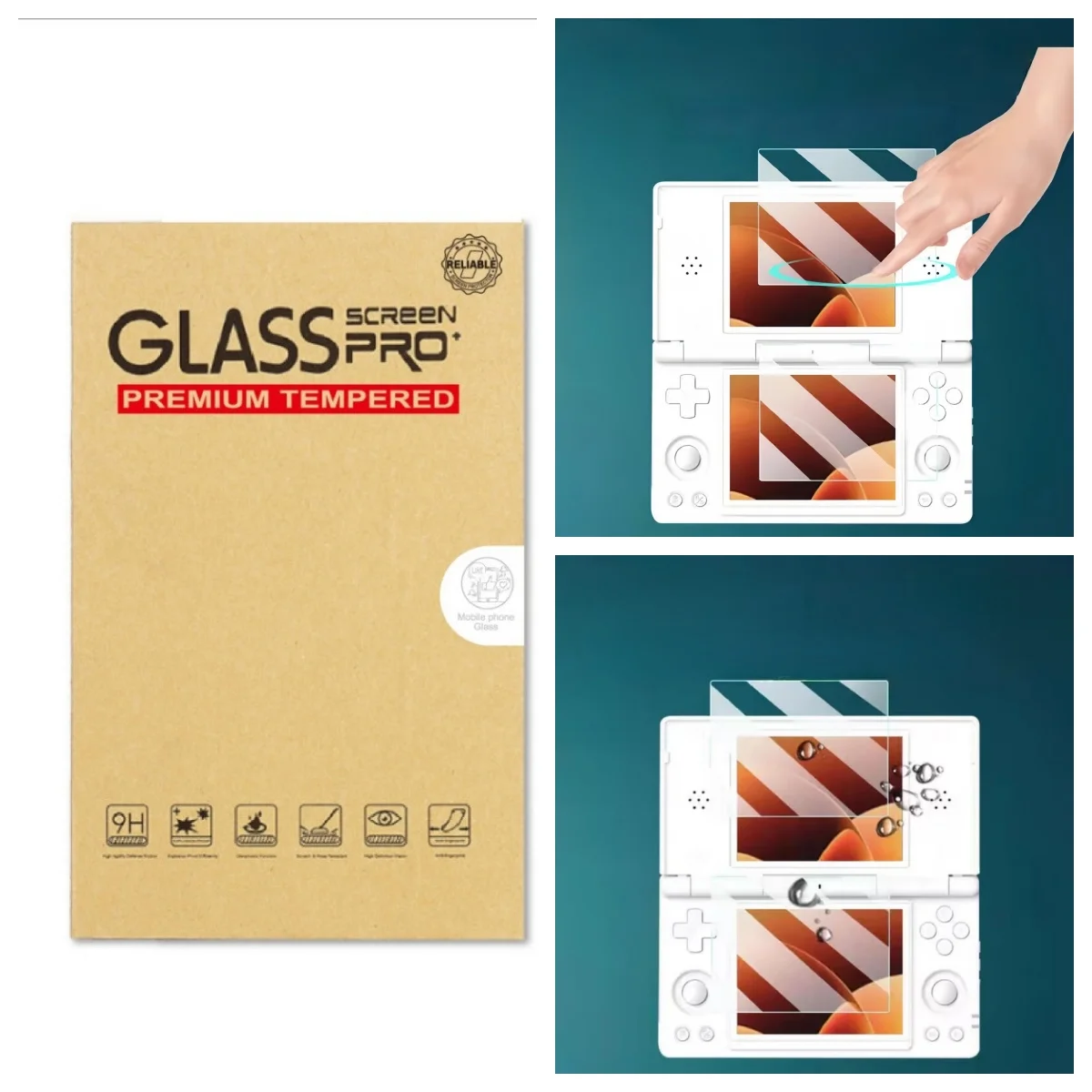 For Anbernic RG DS Game Console Screen Protector Scratch Resistant RGDS ...