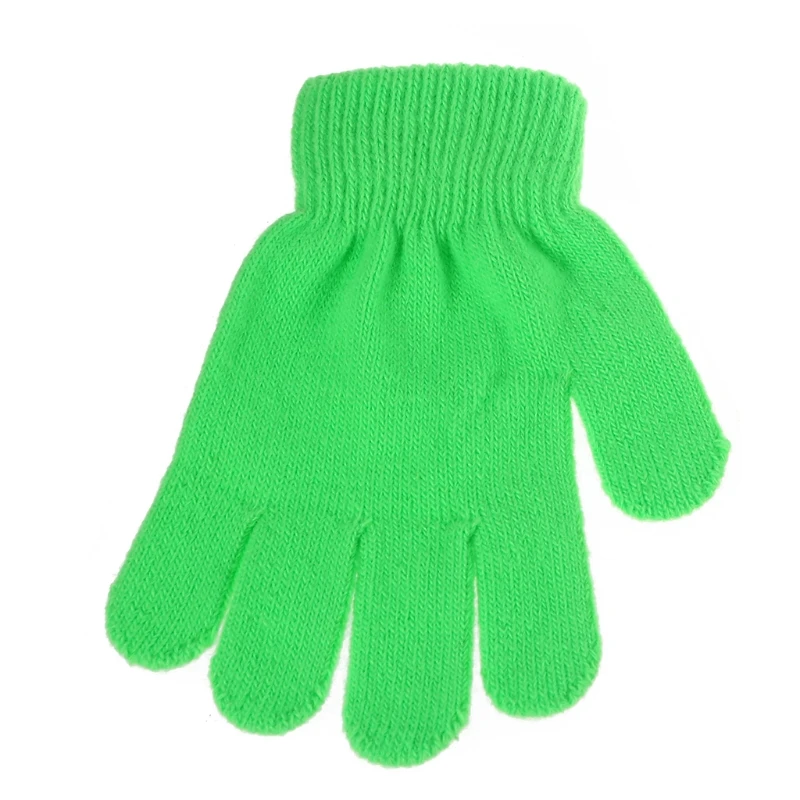 Toddler Gloves Kids Mitten Kids Gloves Full Finger Gift for 7 Colors