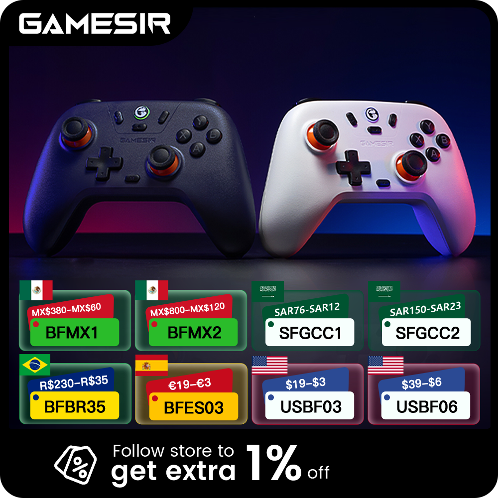 GameSir Nova Lite Switch Gaming Controller Hall Effect Gamepad for Nintendo Switch iPhone Android Phone Marvel Captain America