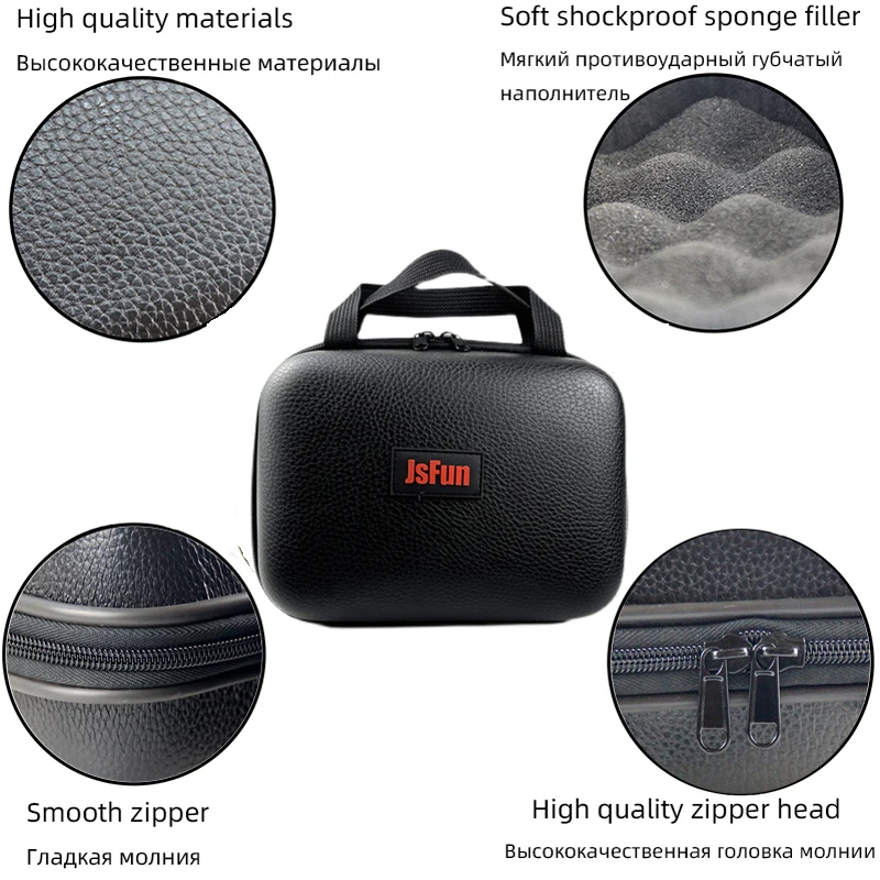 Fishing Reel Cover PU Leather Hard Protective Case Pouch Storage Box Waterproof Tackle Bag