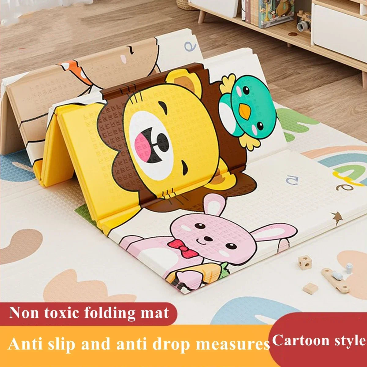 Foldable Baby Foam Play Mats 180cm X100cm Playmat Floor Mats Carpet XPE Mats Floor Crawling Rugs Mat Baby Mat Gift for Kids