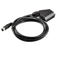 Replacement 1.8M EU V-pin Scart cable For Sega Megadrive 1 Genesis 1 Master System 1 RGB AV Scart Cable PAL VERSION - Image 6