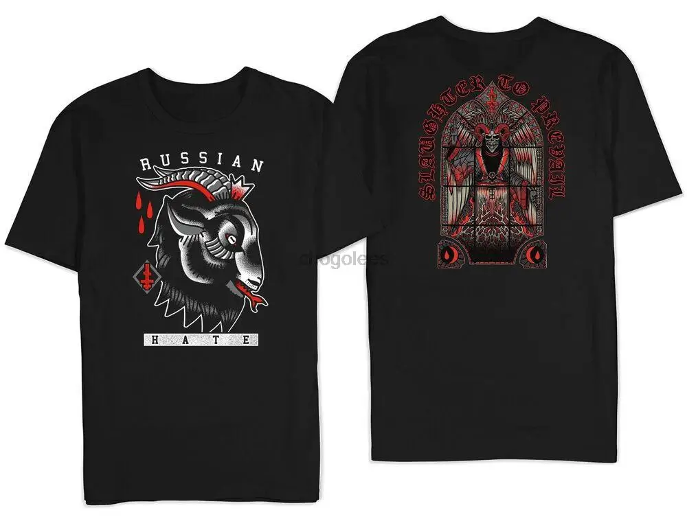 Sale-T-Shirt-Popular-Russian-Hate-Misery-Sermon-Russian-Deathcore-Tee-S ...
